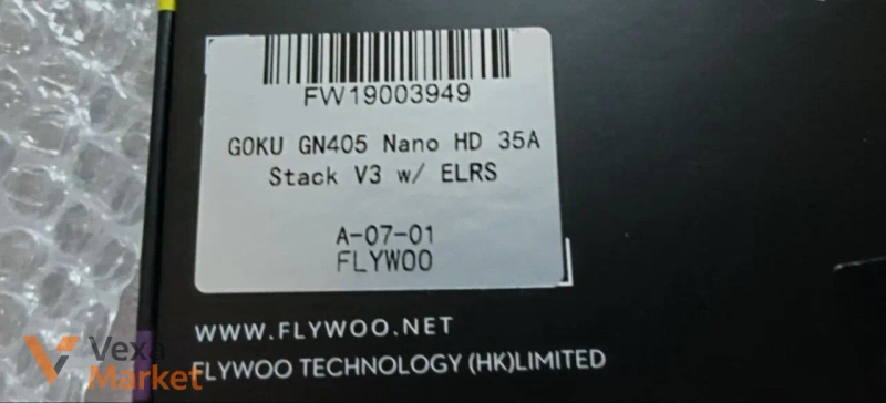 Стек Goku GN405 Nano HD V3 35a (20*20) + 2 антенны Rush Cherry 5.8 mmcx 85 мм — фото 3