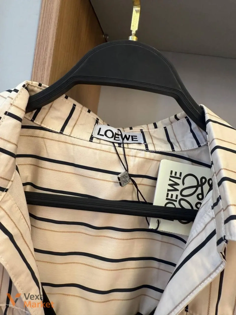 Стильна сорочка з вшитим топом Loewe — фото 3