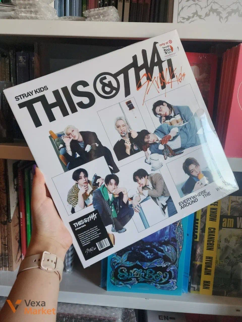 Stray Kids - This&That (Target Exclusive Vinyl) orange marble vinyl