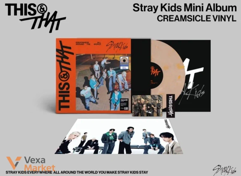 Stray Kids - This&That (Walmart Exclusive) Creamsicle Vinyl — фото 2