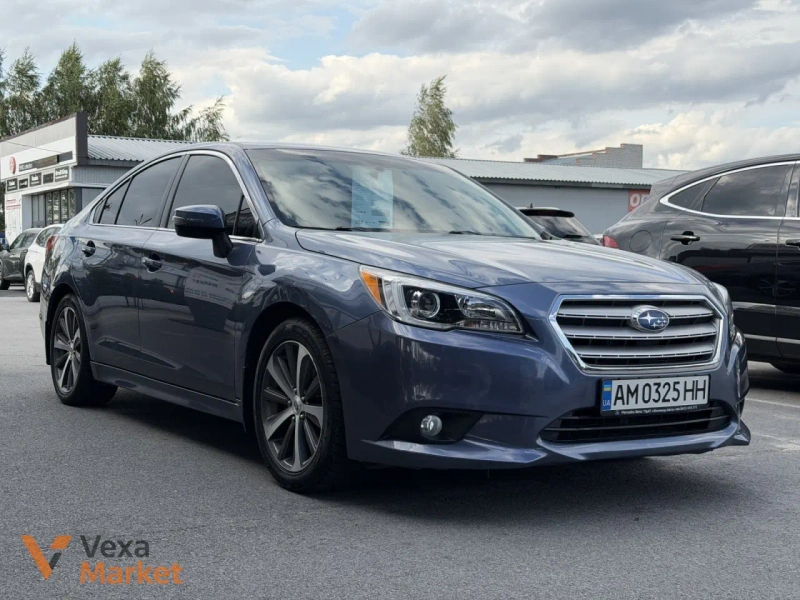 Subaru Legacy 2015 Бензин 2.5 л. Сірий — фото 2