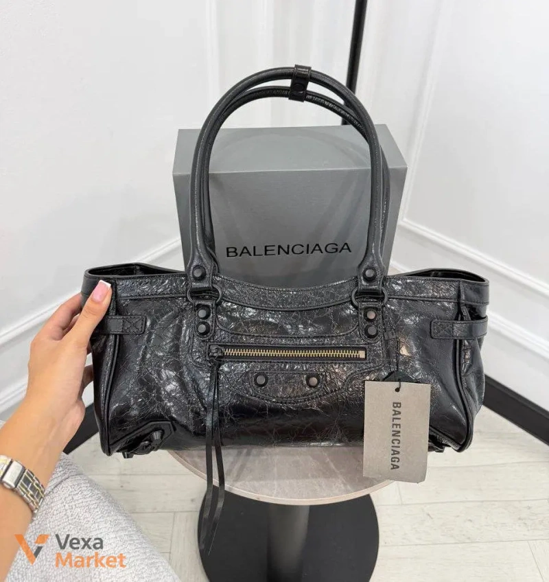 Сумка Balenciaga из натуральной кожи — фото 2
