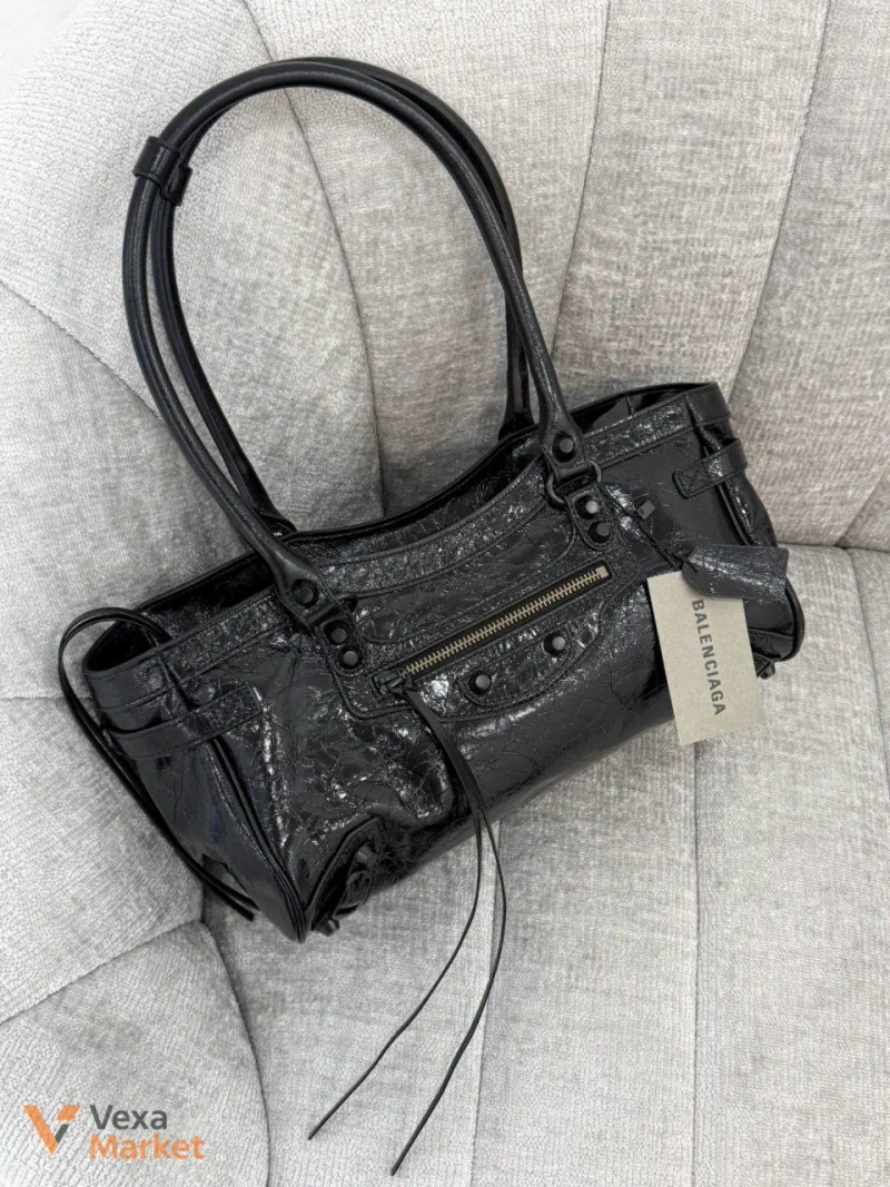 Сумка Balenciaga из натуральной кожи — фото 3