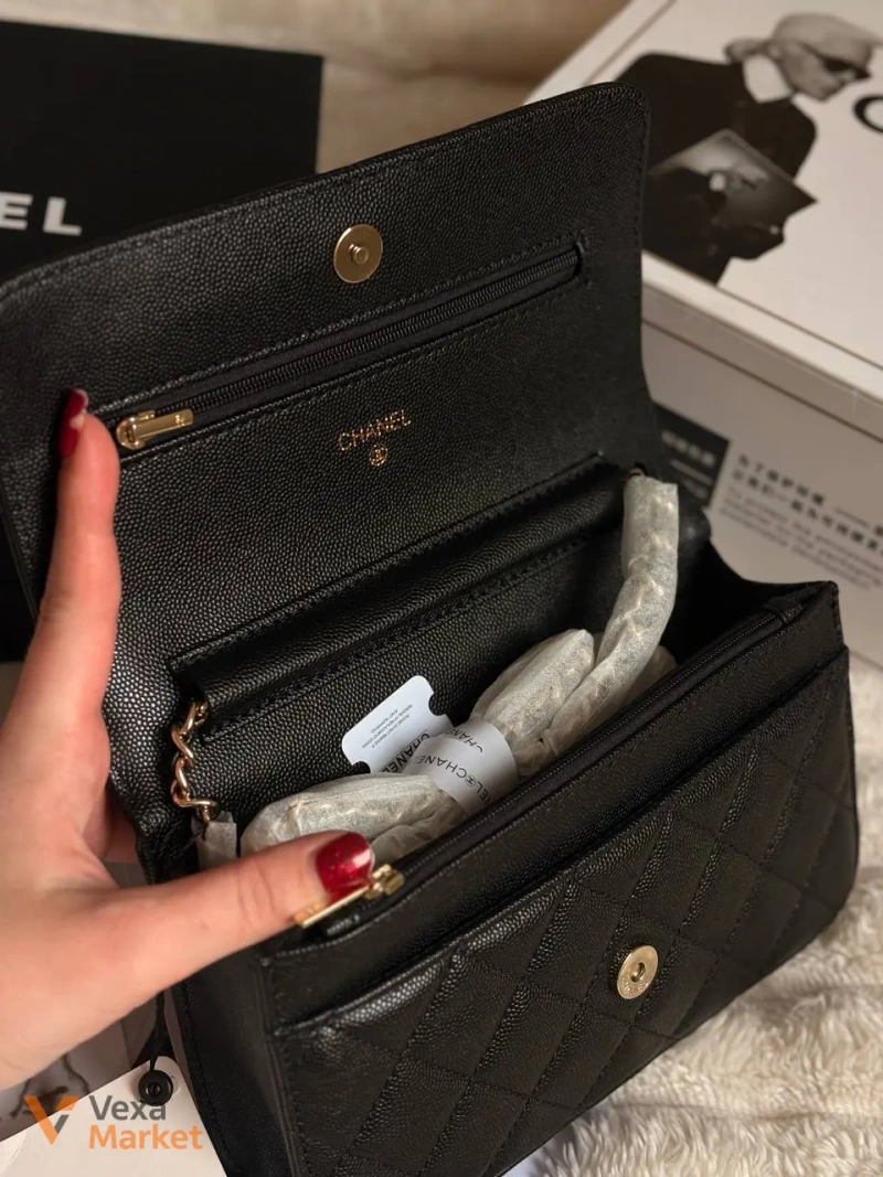 Сумка Chanel чорна — фото 3