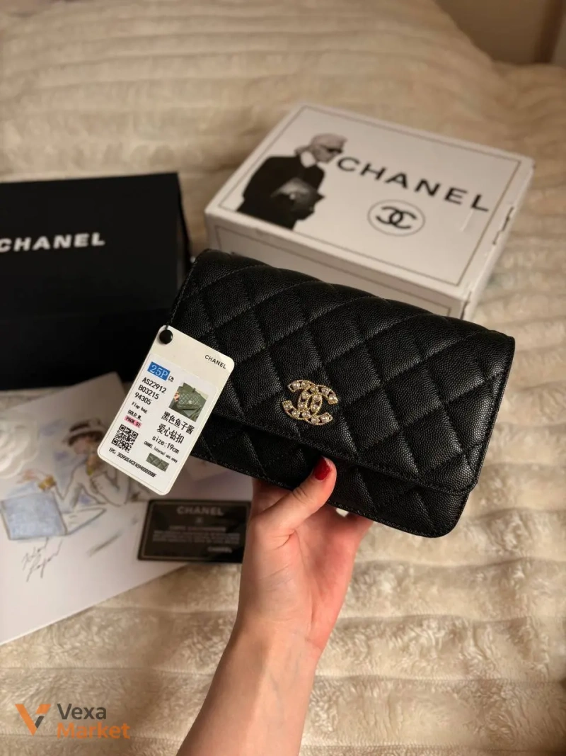Сумка Chanel чорна — фото 6
