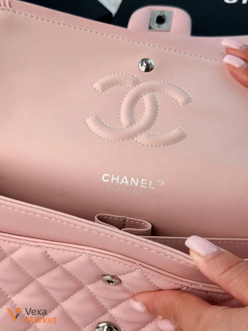 Сумка Chanel Classic Flap 25 рожева — фото 5