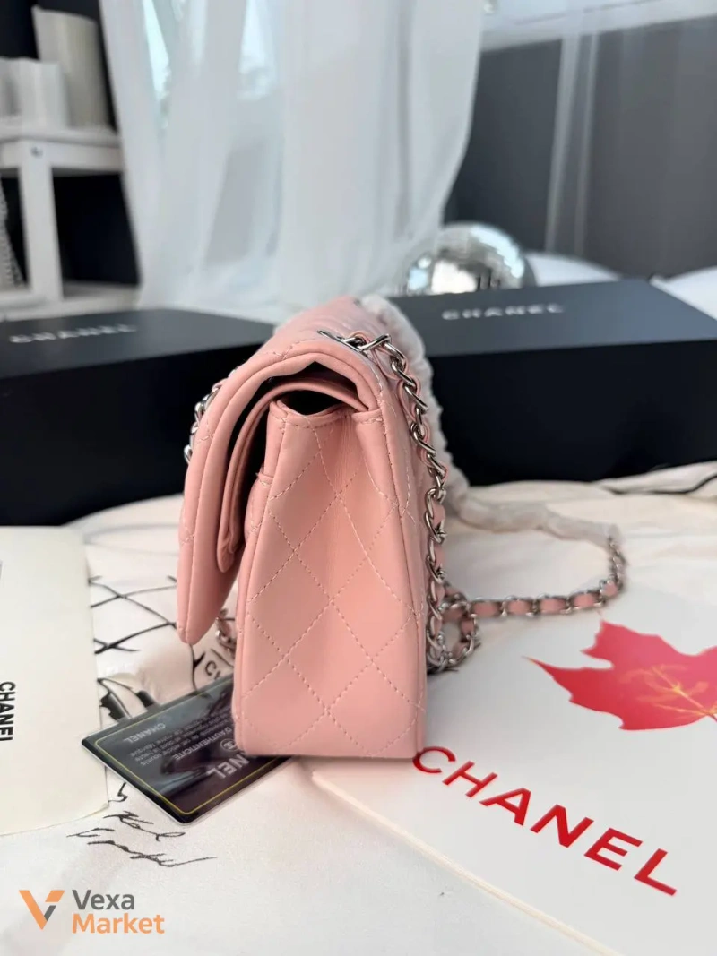 Сумка Chanel Classic Flap 25 рожева — фото 6