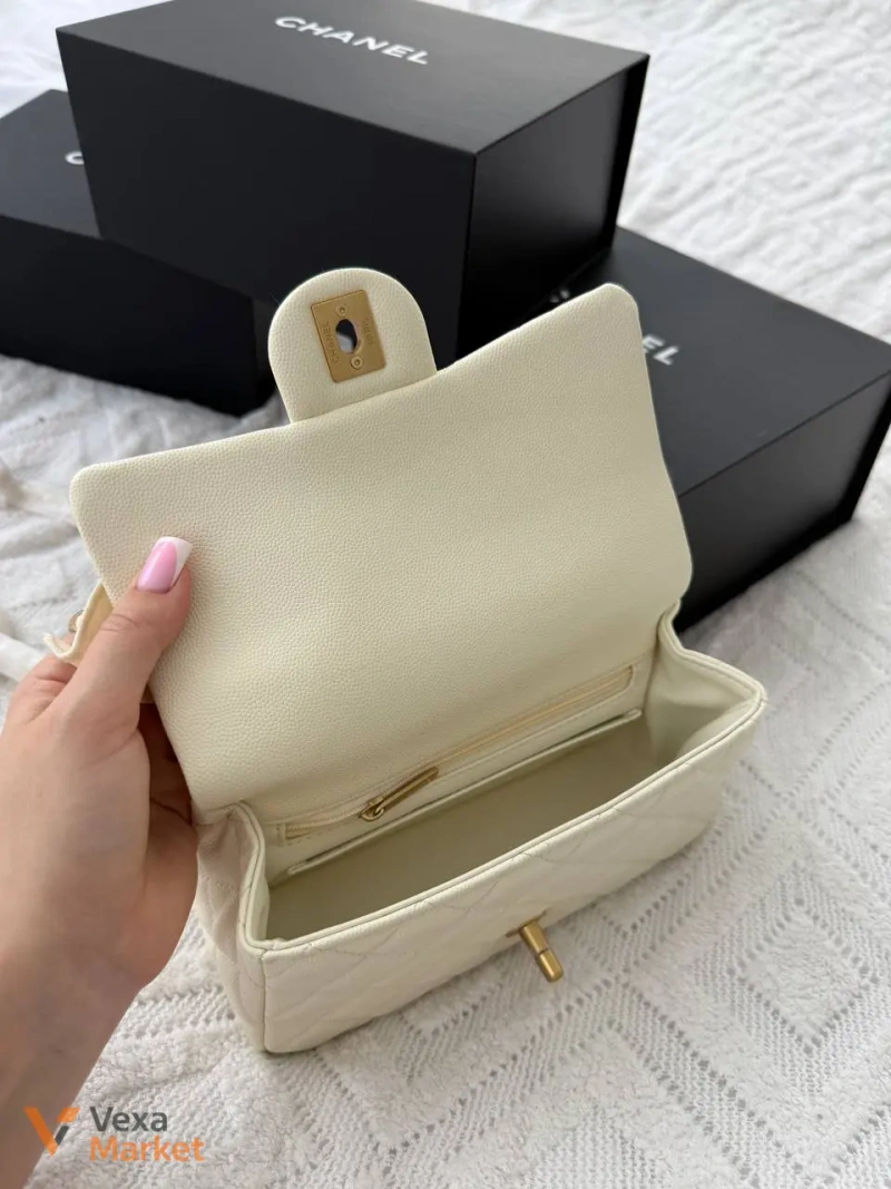 Сумка Chanel Classic натуральна шкіра — фото 3