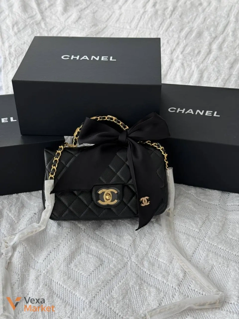Сумка Chanel Classic натуральна шкіра — фото 4