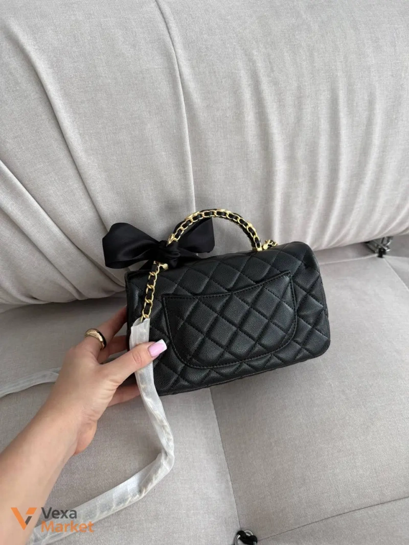 Сумка Chanel Classic натуральна шкіра — фото 5