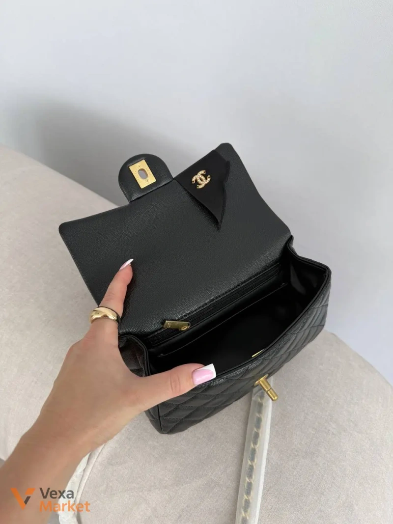 Сумка Chanel Classic натуральна шкіра — фото 6