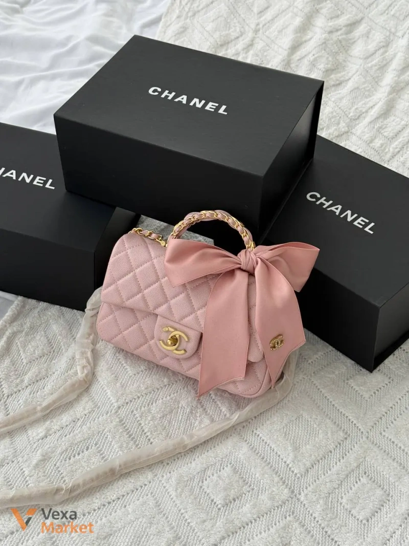 Сумка Chanel Classic натуральна шкіра — фото 7