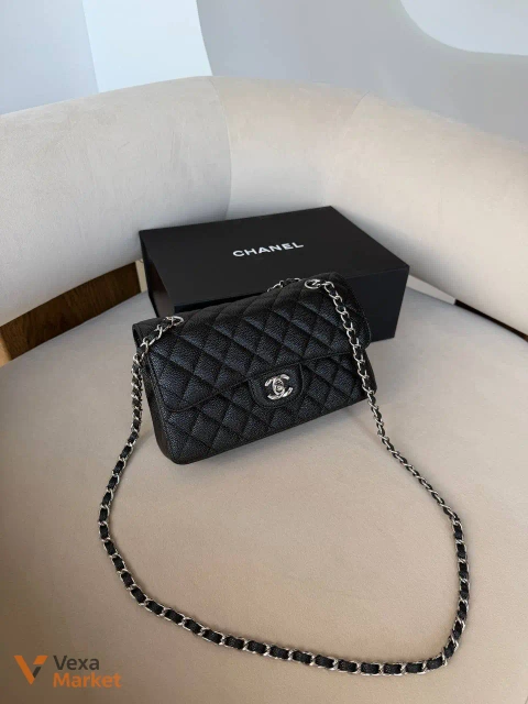Сумка Chanel Classic зерниста шкіра