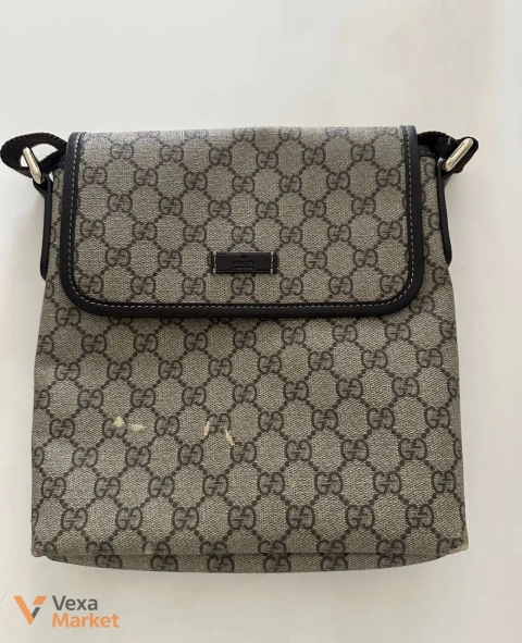 Сумка через плече Gucci коричнева