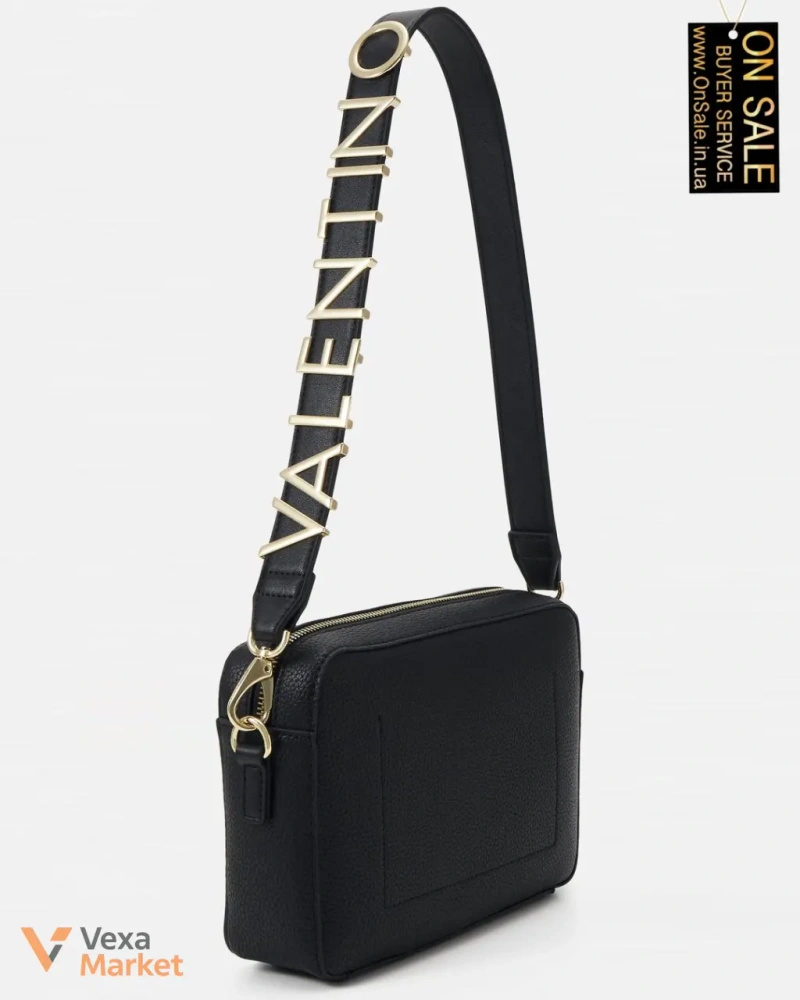 Сумка через плече Valentino Bags ALEXIA UNISEX чорна — фото 3
