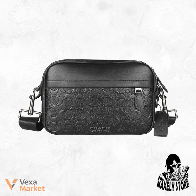Сумка Coach Messenger з натуральної шкіри — фото 2
