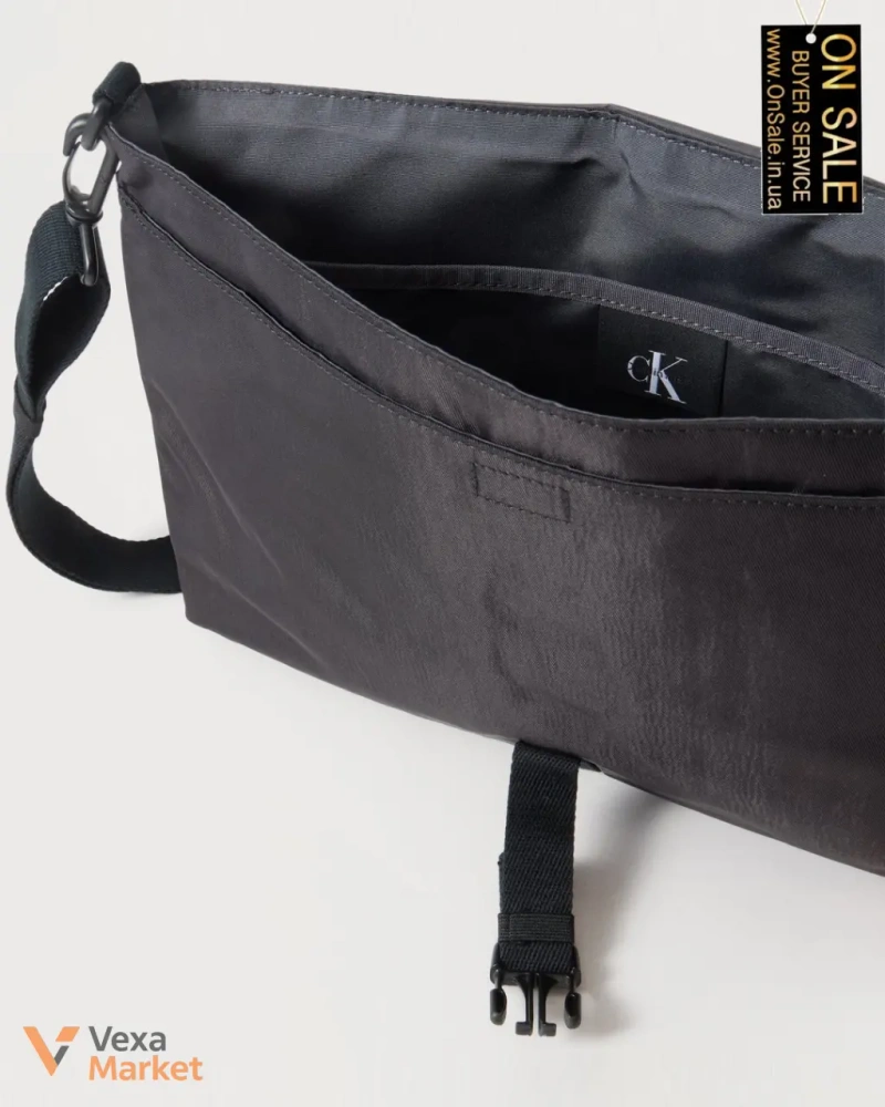 Сумка для ноутбука Calvin Klein чорна — фото 3
