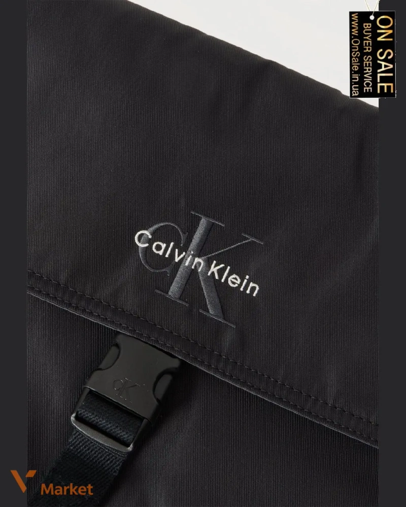 Сумка для ноутбука Calvin Klein чорна — фото 4