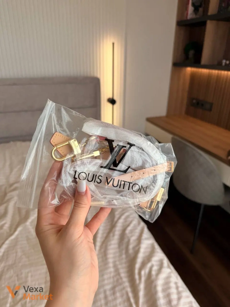 Сумка дорожня Louis Vuitton коричнева — фото 4