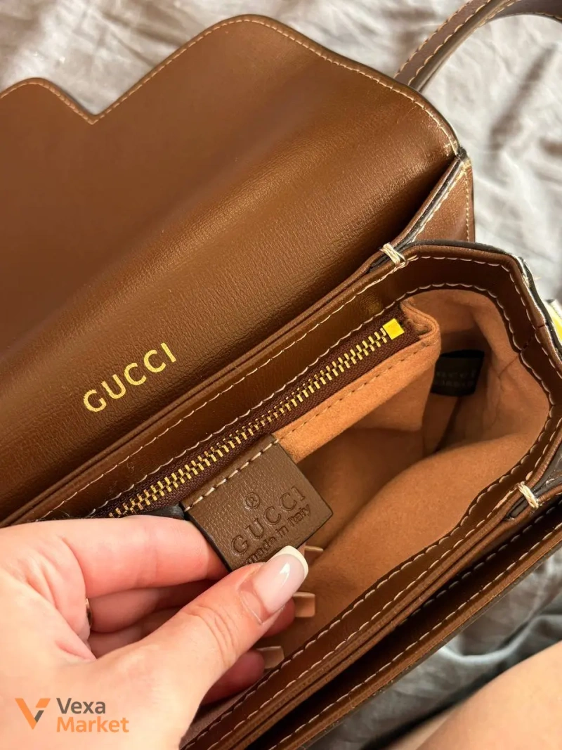 Сумка Gucci Horsebit 1955 Mini Bag — фото 6