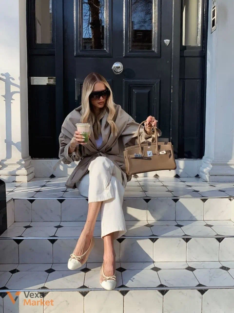 Сумка Hermes Birkin 30 cm цвет Trench