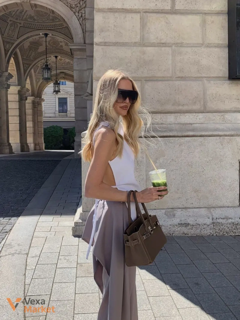 Сумка Hermes Birkin 30 cm цвет Trench — фото 9