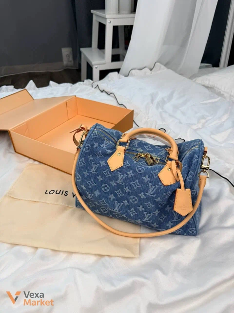 Сумка Louis Vuitton 30 Denim Monogram Blue