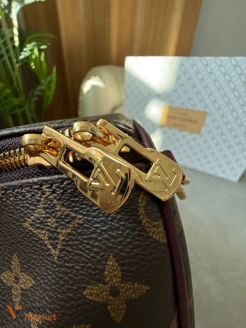 Сумка Louis Vuitton Speedy Soft 30 шкіра/канва — фото 5
