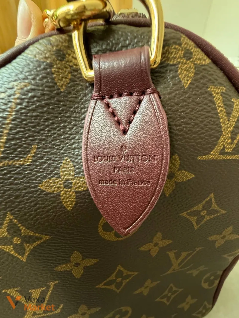 Сумка Louis Vuitton Speedy Soft 30 шкіра/канва — фото 6