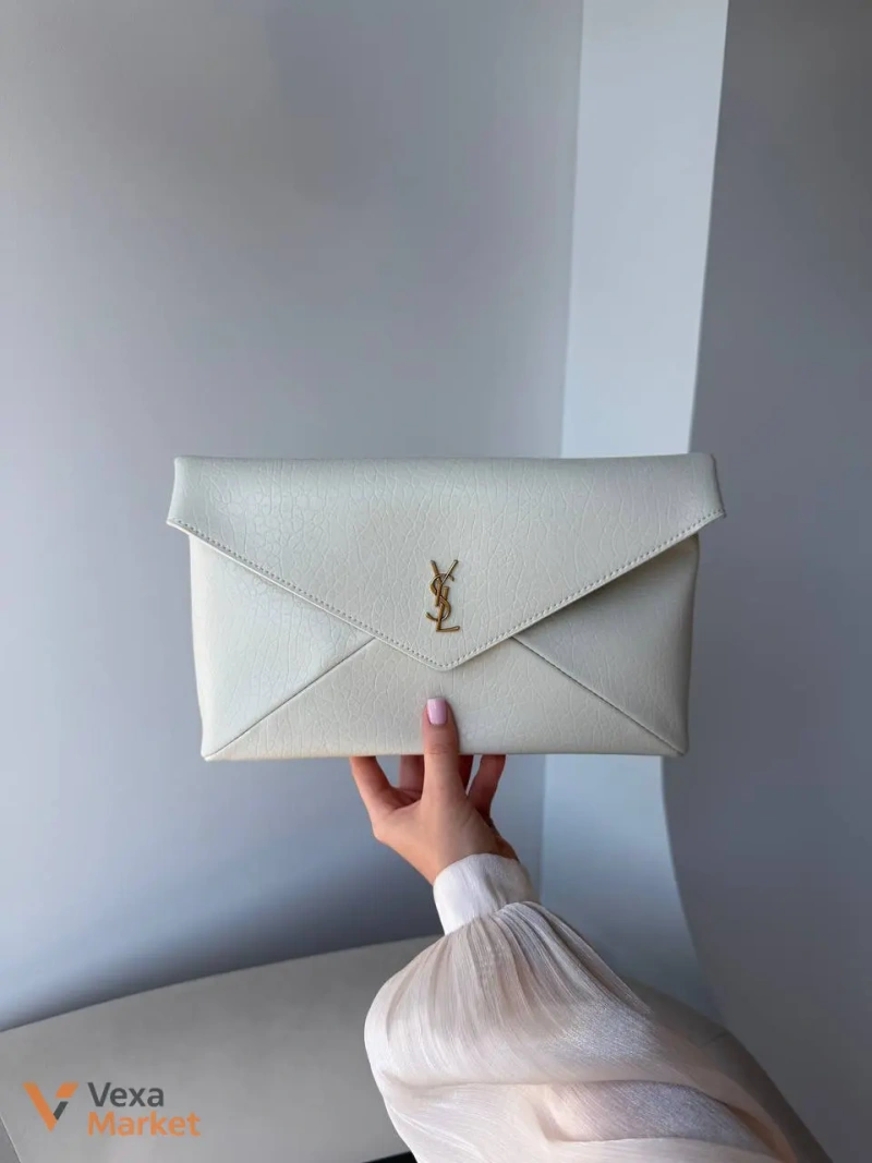 Сумка Saint Laurent Cassandre з натуральної шкіри — фото 9