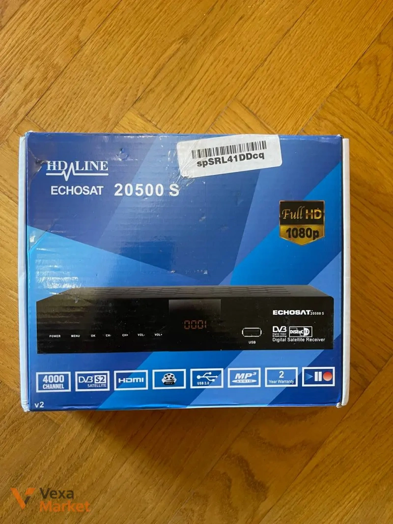 Супутниковий ресивер HD-LINE ECHOSAT 20500 S Full HD 1080p DVB-S2 USB — фото 2