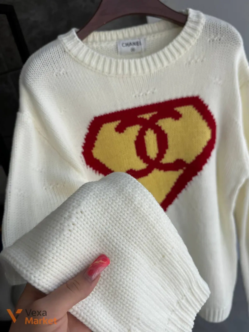 Светр Chanel з логотипом Супермена — фото 7