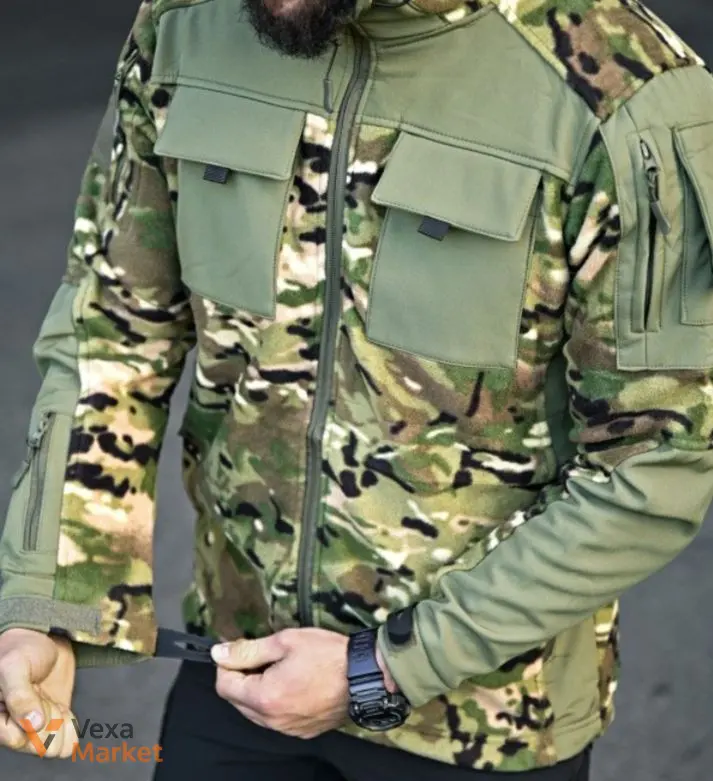 Тактична флісова кофта POLAR 320 Multicam / Olive — фото 4