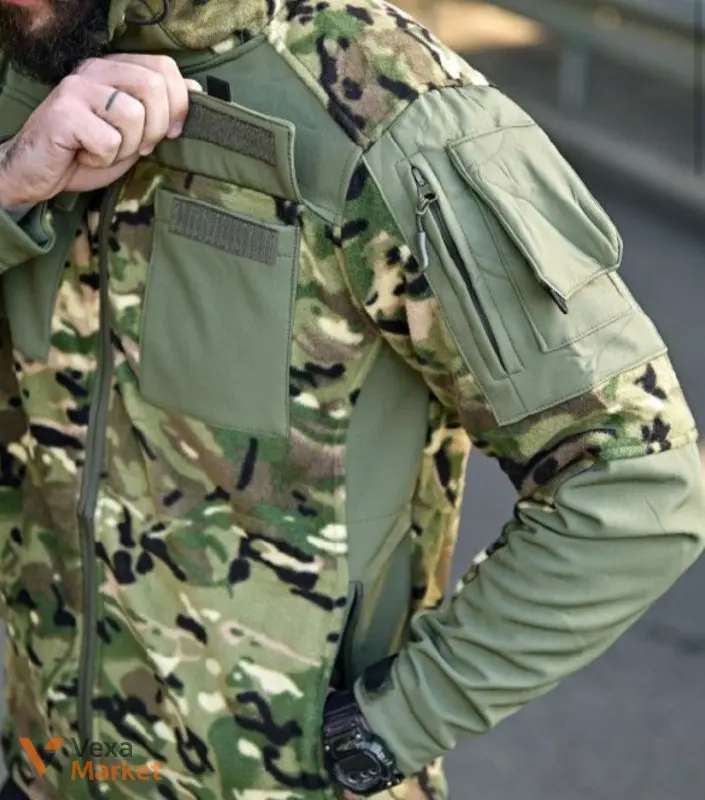 Тактична флісова кофта POLAR 320 Multicam / Olive — фото 5