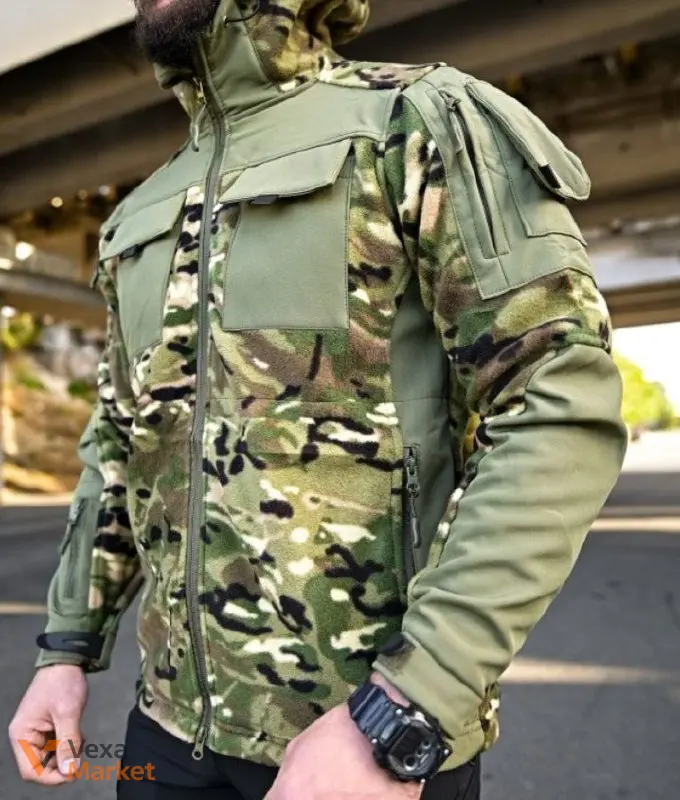 Тактична флісова кофта POLAR 320 Multicam / Olive — фото 6