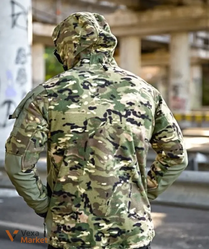 Тактична флісова кофта POLAR 320 Multicam / Olive — фото 8