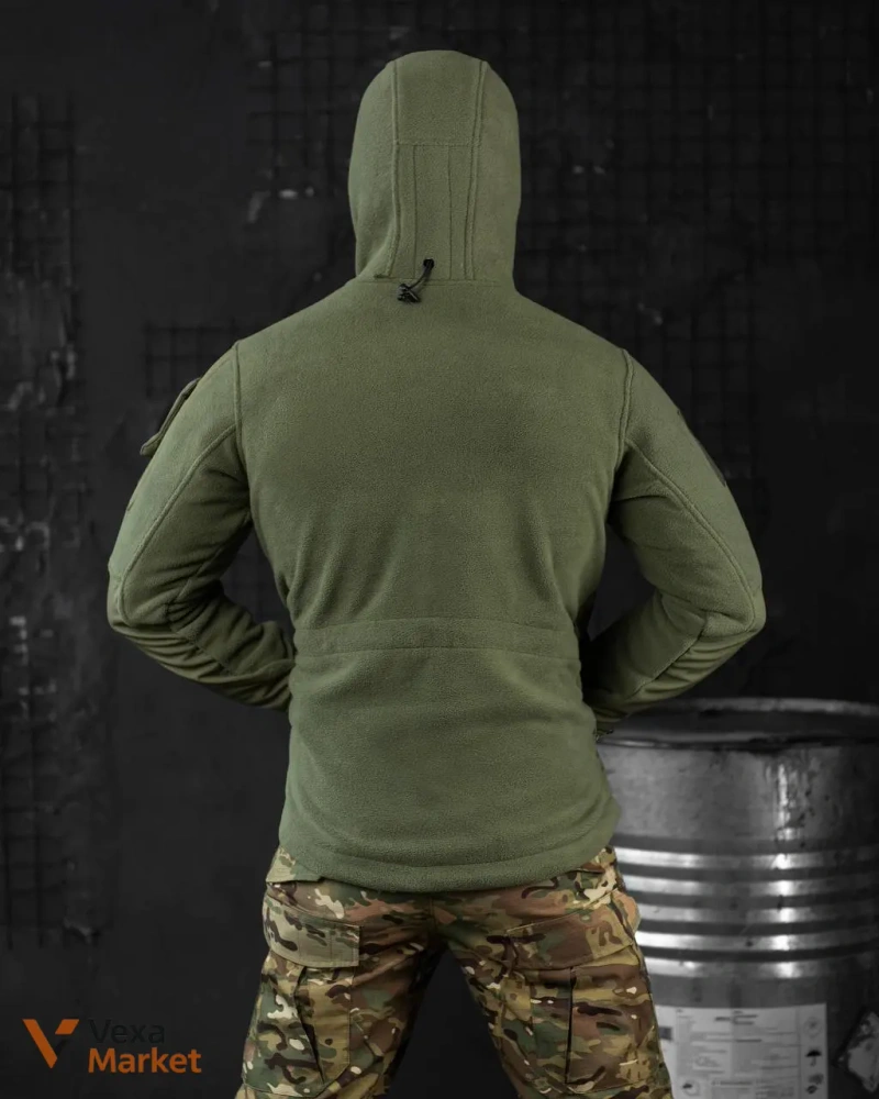 Тактична флісова куртка COMANDOS Combo Coyote / Multicam / Olive — фото 4