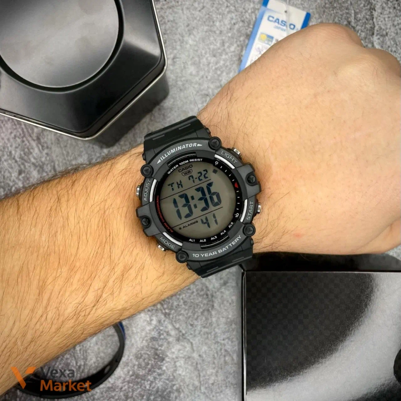 Тактичний годинник CASIO AE-1500WH Оригінал — фото 3