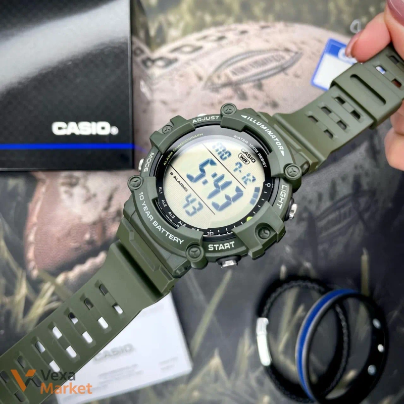 Тактичний годинник CASIO AE-1500WH Оригінал — фото 4