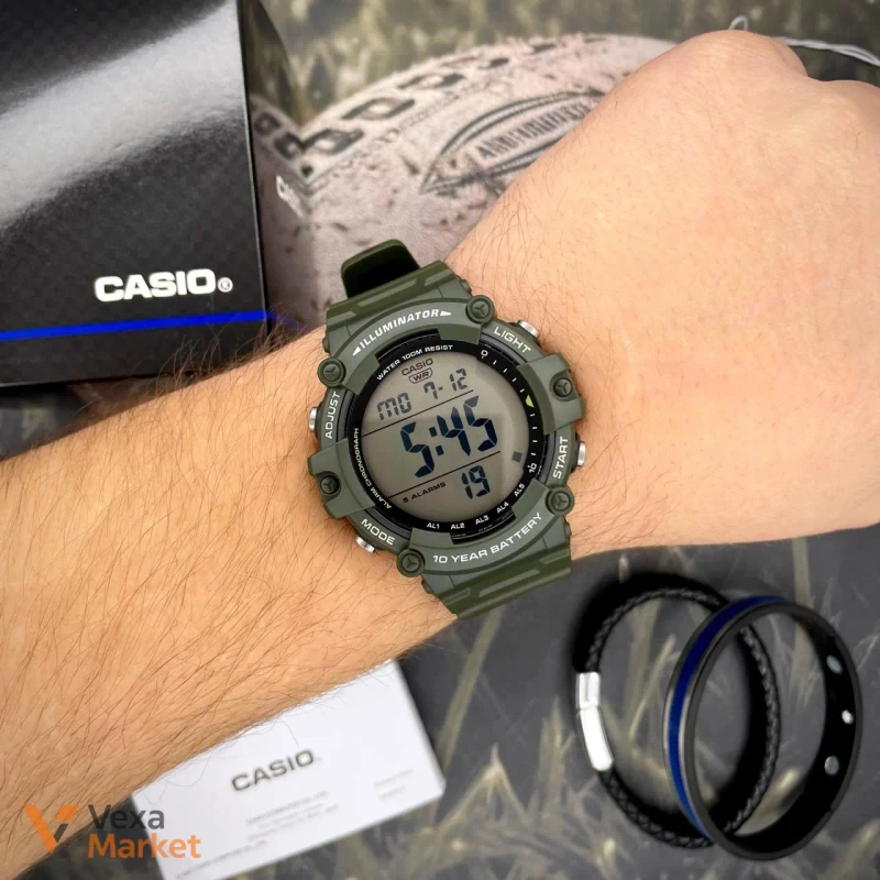 Тактичний годинник CASIO AE-1500WH Оригінал — фото 5