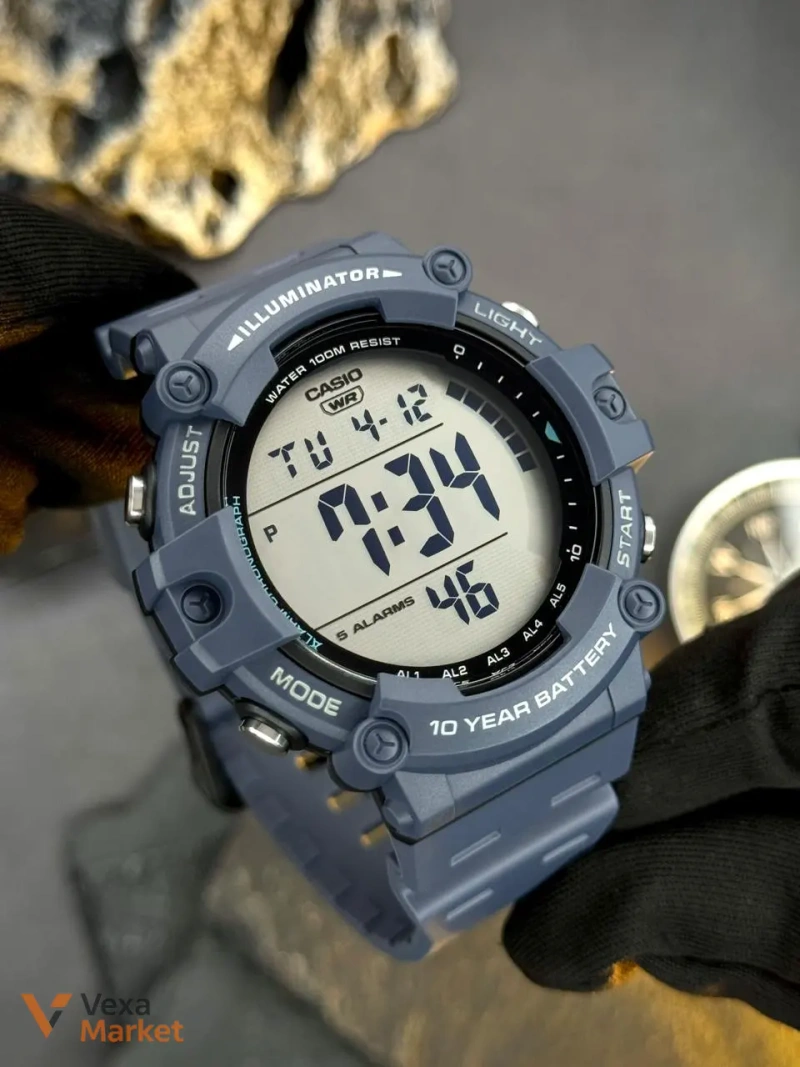 Тактичний годинник CASIO AE-1500WH Оригінал — фото 8