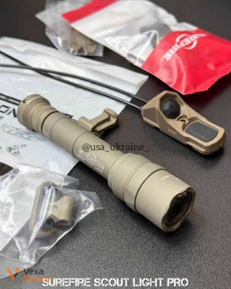 Тактичний ліхтар SureFire Scout Light Pro з виносною кнопкою — фото 2