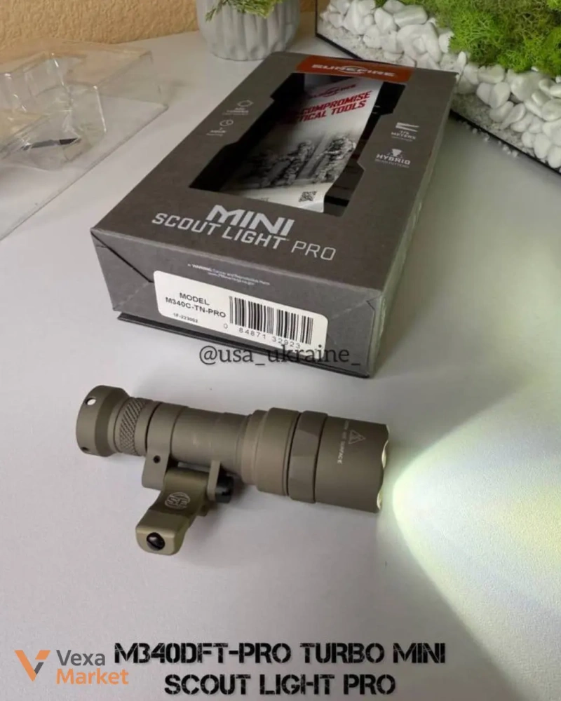 Тактичний ліхтар SureFire Scout Light Pro з виносною кнопкою — фото 6