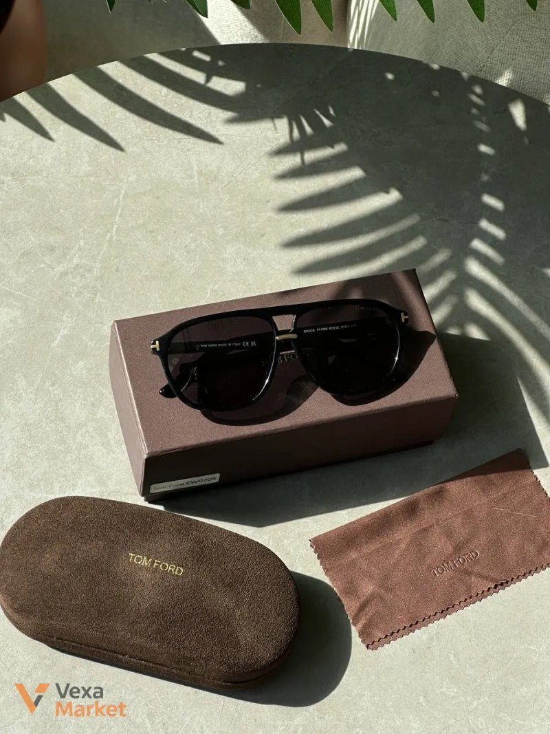 Tom Ford Black/Black Bruce FT1026 62/12/145 Окуляри — фото 6