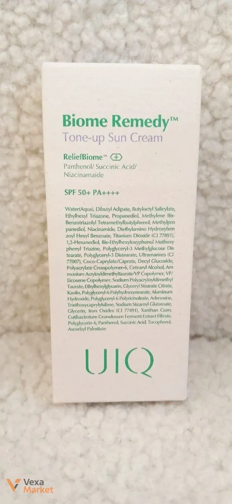 Тонуючий сонцезахисний крем UIQ Biome Remedy Tone-up Sun Cream SPF 50+ PA++++, 50 мл