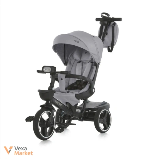 Триколісний велосипед El Camino Vector ME 1162-1 Gray 2025