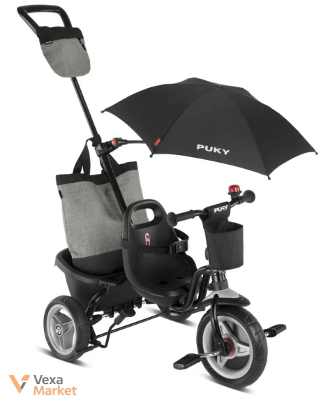 Триколісний велосипед Puky Ceety Comfort чорний
