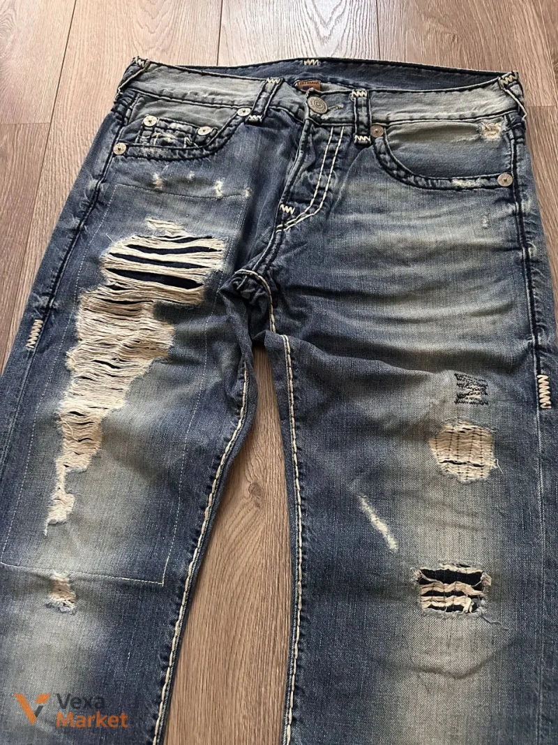 True Religion distressed jeans — фото 2