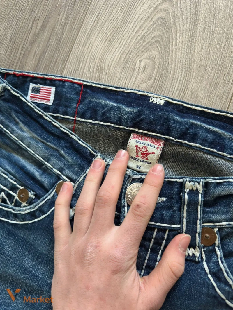 True Religion Geno Super-T джинсы мужские — фото 5