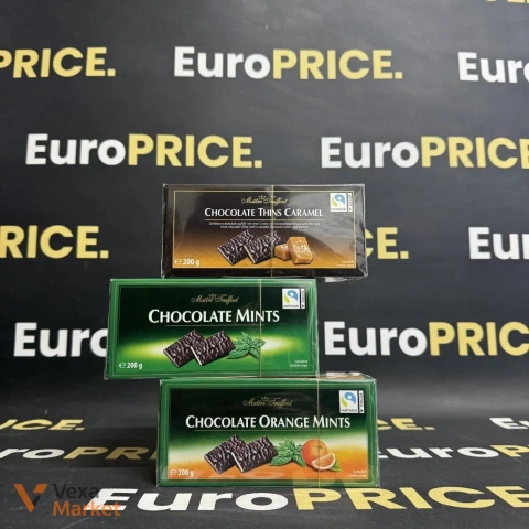 Цукерки Maitre Truffout Chocolate Mints 200г
